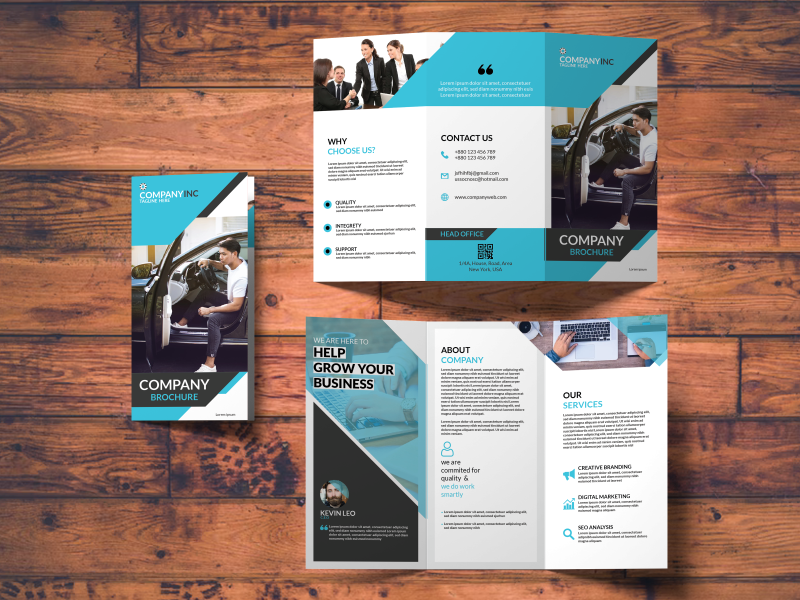 BROCHURE by Md. Abu Zonaead on Dribbble