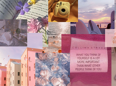 Aesthetic desktop wallpaper aesthetic collage design desktop graphic design illustration wallpaper