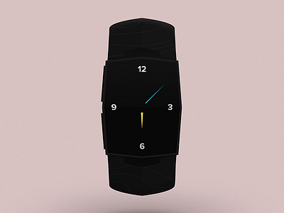 Eclipse Watch V2 clock design digital product time watch watchface