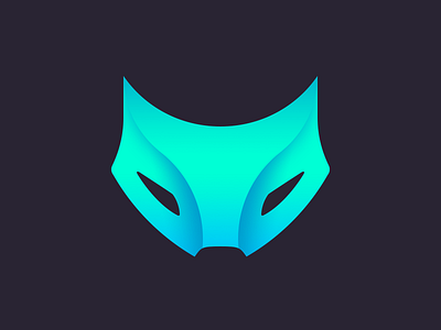 Gruppr Logo animal fox gaming gruppr icon logo logomark multiplayer videogame visual wolf