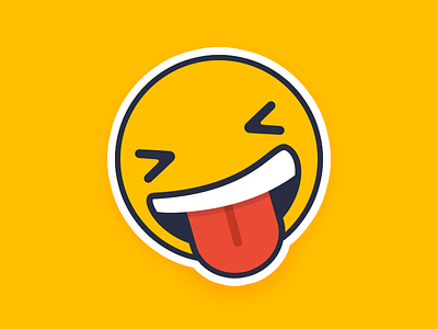 Channel Mascot channel emoji fun mascot smiley tongue xd yellow