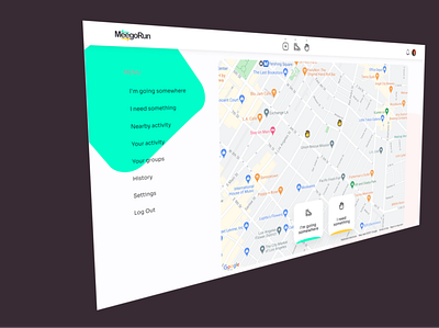 Neighbor to Neighbor Delivery App branding bubble.io design figma native