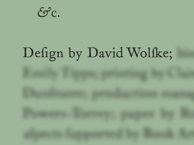 Long sk Ligature book art letterpress ligature type design typography