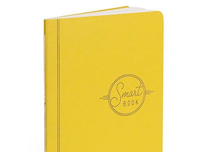 Smart Book bookbinding graphic design handmade lettering letterpress limited edition notebook sketchbook typography