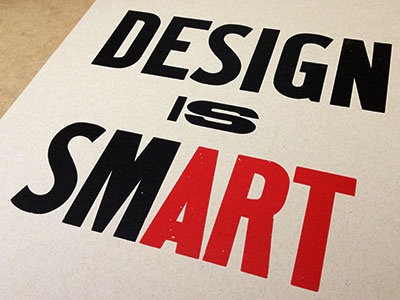 design is smART design letterpress poster printmaking typography vintage wood type