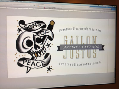 Gailon Justus Business Card WIP