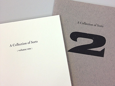 A Collection of Sorts book art book design bookbinding chap books foundry metal type letterpress type typography wood type