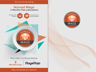 Nomad Mage : Marketing brochure design flyer flyer artwork flyer designs graphic design marketing marketing campaign product brochure product marketing