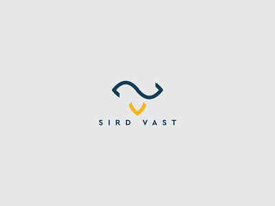 Minimalist Letter S V Logo Design