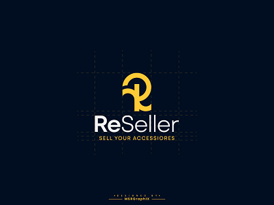 ReSeller Modern Minimalist Logo Design bestlogo branding businesslogo company design designlogo graphic design illustration letter logo wordmark