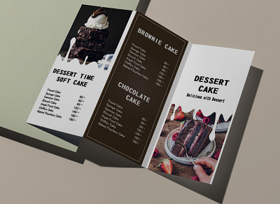 Product Design (Dessert Cake) artwork branding brochure cakebrochure color balance design graphic design illustration image product design