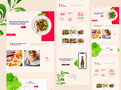 Menu branding design graphic design ui ux