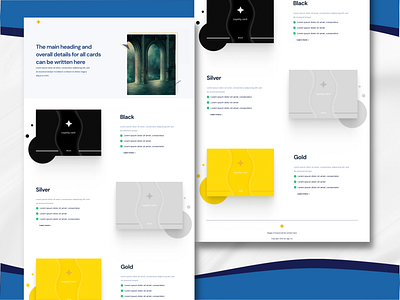 CARD WEBSITE DESIGN adobexd branding design figma illustration logo prototyping ui user interface ux