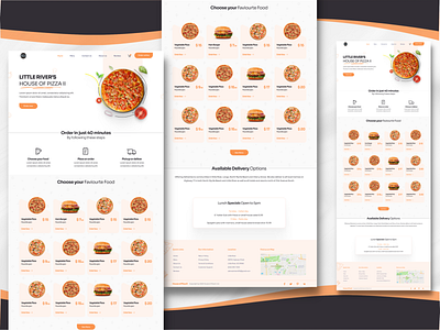 Pizza Website Design