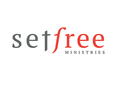 Set Free Ministries - Logo branding logo logo design typography vector