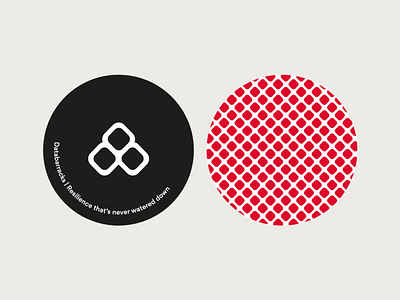 Databarracks | Coasters branding coaster coasters coffee design pattern stationary tea vector