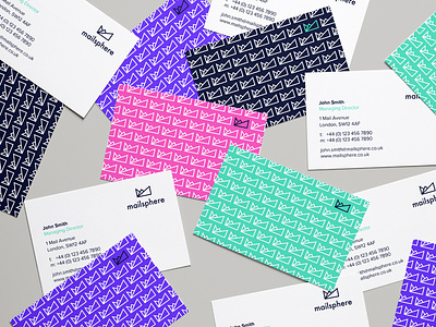 Business Cards | Mailsphere branding business cards design graphic design print