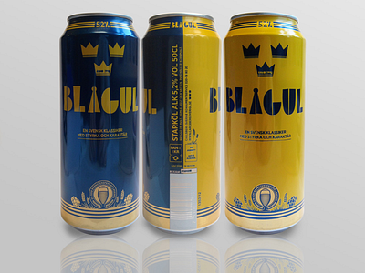 BlåGul - Packaging design beer beverage branding catarina jönsson graphic design packaging design