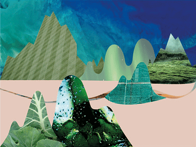 Collage catarina jönsson collage mountain