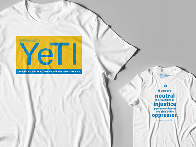 Pfeiffer University Youth Theological Institute T-Shirt Design