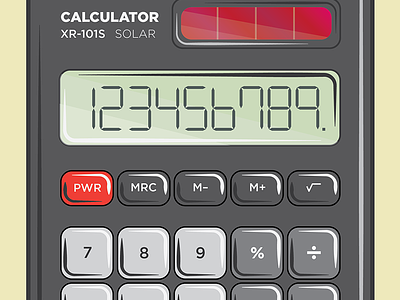 Calculator buttons calculator math number