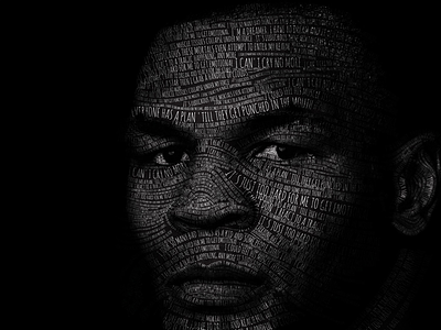Iron mike boxing mike tyson. quotes typography