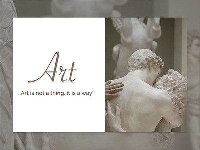 Art adobe xd design web website
