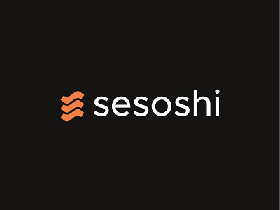 sesoshi app best logo branding colorful design flow icon logo logo creator logo design logo designer logo designers logo maker logo mark logos s letter logo s logo simple vector wordmark