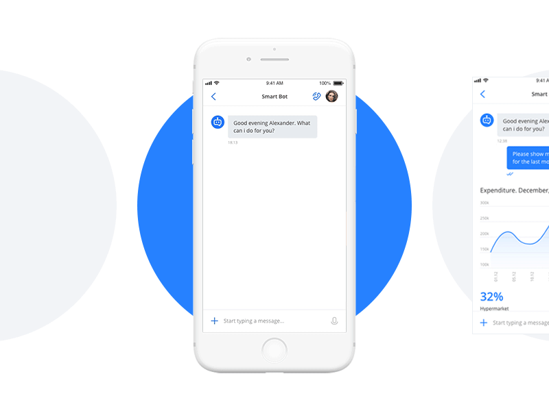 Mobile Bank Messenger app bank messenger mobile ui ux