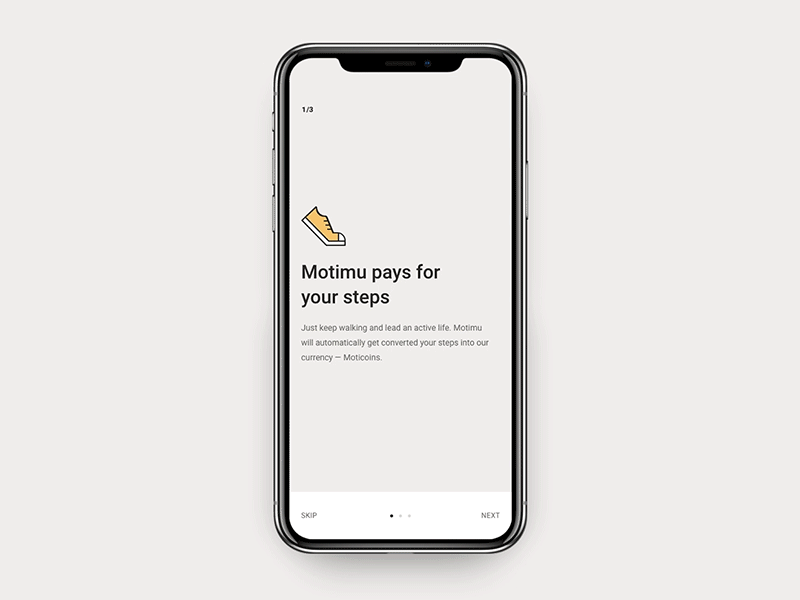Motimu Onboarding app interface makyoudesign mobile onboarding ui ux