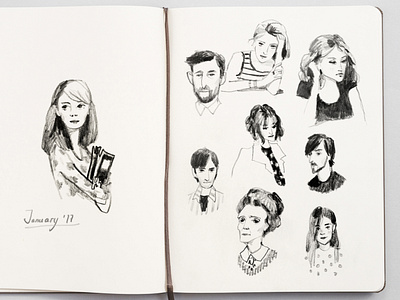 Sketch portraits