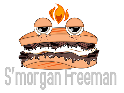 S'morgan Freeman Panini brand brand identity branding character design food food truck illustration meanie panini morgan freeman smores vector
