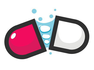 Pill Logo / Illustration