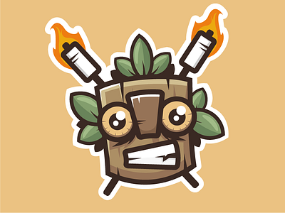 Tiki Logo / Illustration