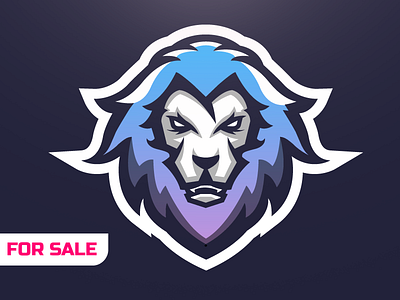 Lion Logo / Illustration / Mascot esports esportslogo forsale lion logo mascot shard sports youtube