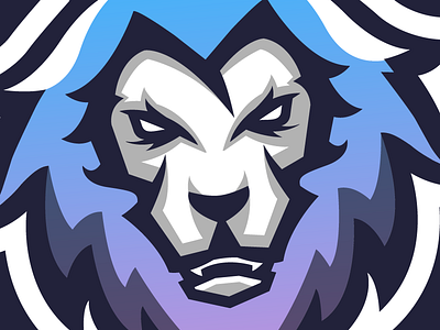 Lion Logo / Illustration / Mascot esports esportslogo forsale lion logo mascot shard sports youtube