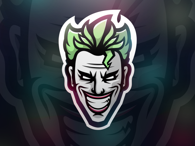 JOKER Logo / Illustration / Mascot by Shard | Dribbble ...