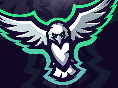 EAGLE Logo / Illustration / Mascot cheetah esports logo mascot speedart sports youtube