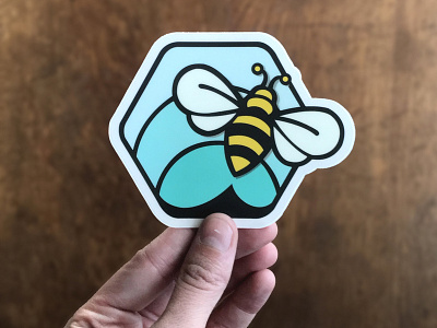 Festival of the Honey Bee logo branding honeybee logo