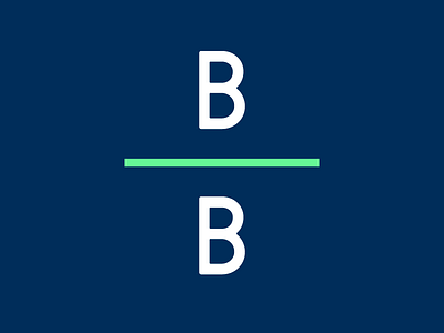 BB balance branding icon identity logo