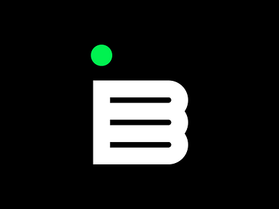 BB — Thumbs Up balance branding dot icon identity logo monogram thumbs up