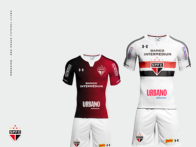 Concept - São Paulo Futebol Clube - Seasons 2017/2018 brazil concept design football redesign soccer team ui