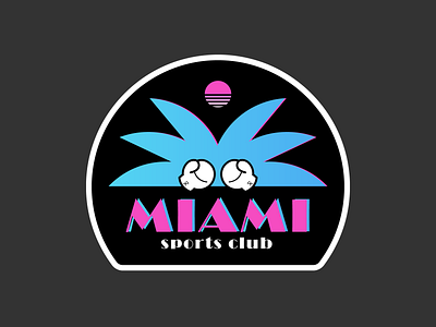 Miami Boxing Club logo brand branding concept design logo miami sports vector