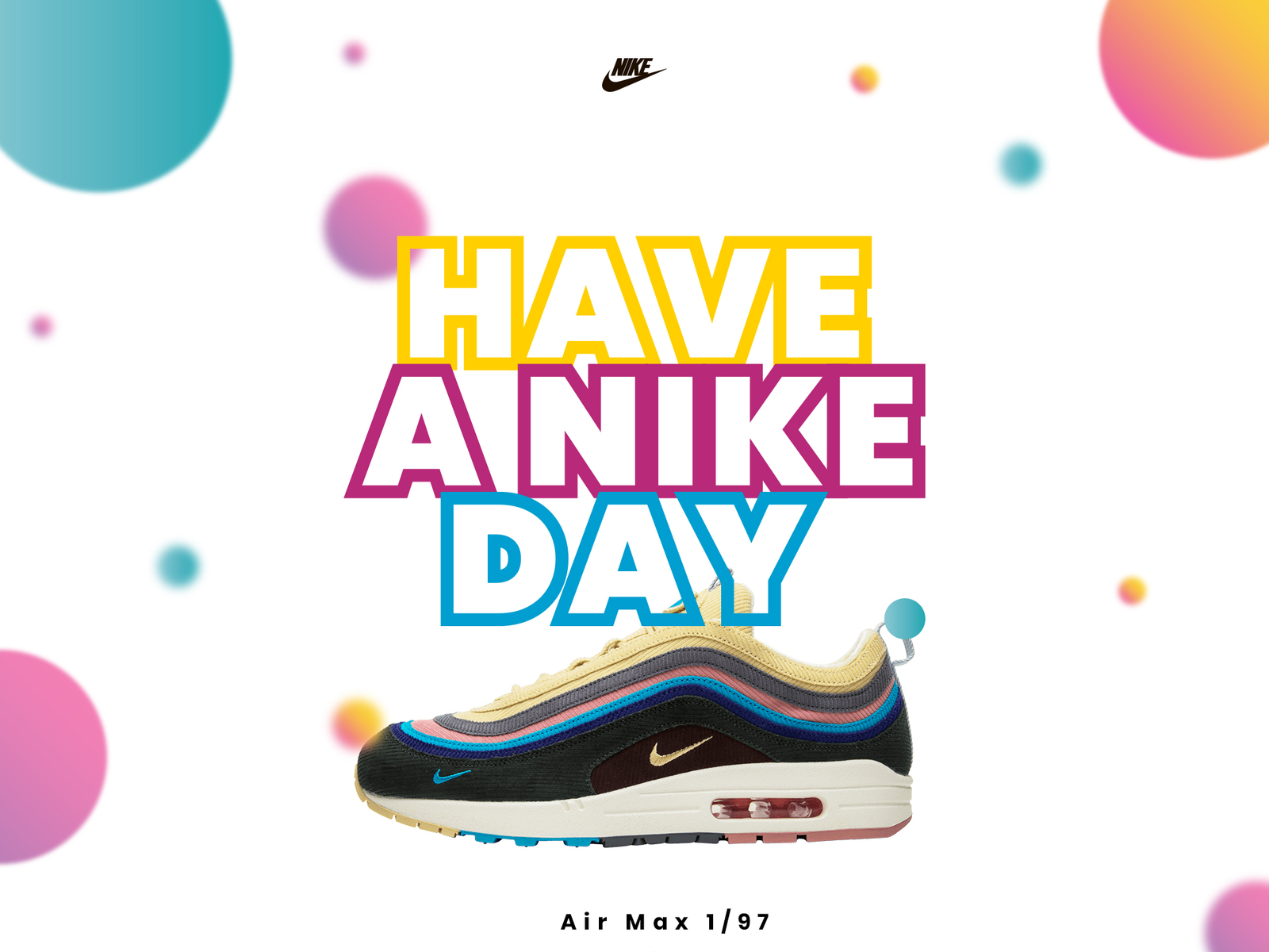 have a nike day poster