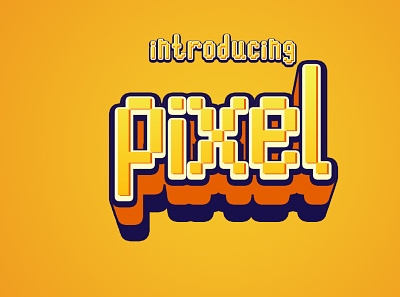 pixel bross cartoon even game mario media pixel font