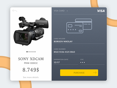 #Daily UI #002 - Credit Card Checkout