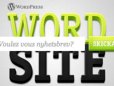 Wordsite sign up page