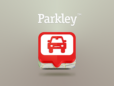 Parkley Icon Test android app design google icon iphone map photoshop pin test