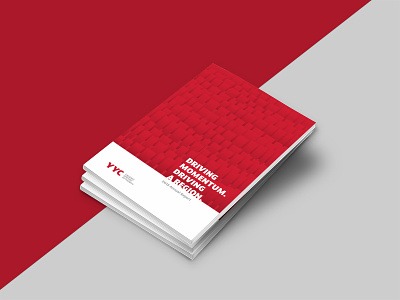 YYC Annual Report 2015 cover editorial design