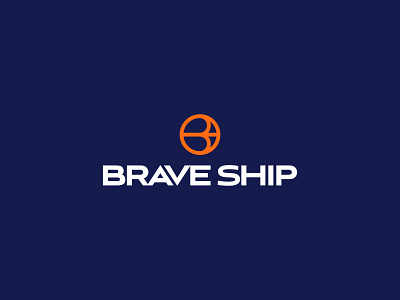 Brave Ship airplane brand brand design chain design freight graphic design intermodal log logistica logistics logo logotype navio sea ship shipping supply symbol
